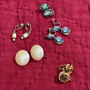 Vintage Clip-On Earring Bundle